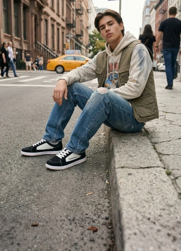 Men barefoot sneakers